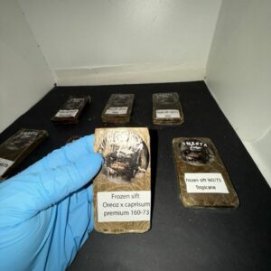 Omerta Farms hash frozen